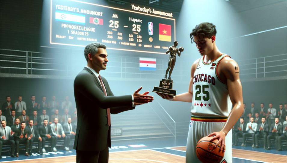Деррик Роуз поздравляет Кендрика Нанна с наградой MVP Евролиги.